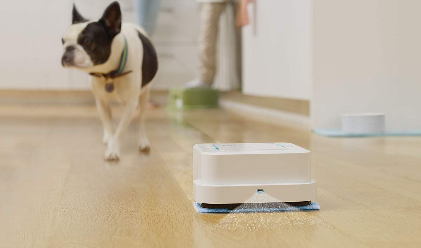 Poznaj nowego robota mopującego Braava jet. Witaj Braava jet. Żegnajcie codzienne zabrudzenia.