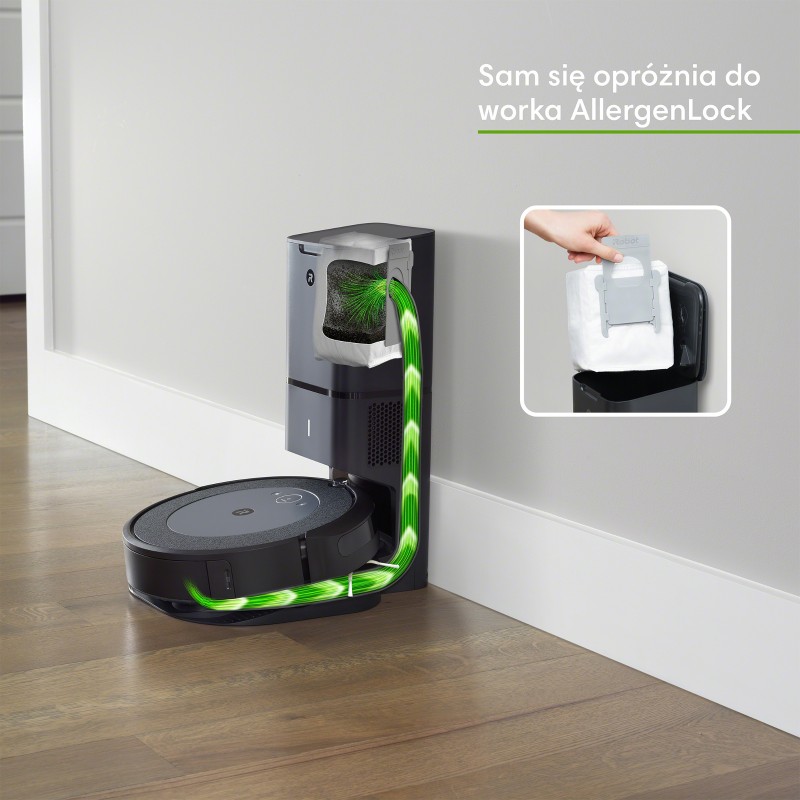 Robot sprzątający z Wi-Fi iRobot Roomba i3+ - sklep irobot.pl
