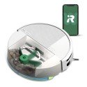 Przekrój iRobot Roomba 205 DustCompactor™ Combo pokazujący system ugniatania brudu na 60 dni bez opróżniania