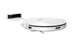iRobot Roomba 205 DustCompactor przed kompaktową stacją ładowania