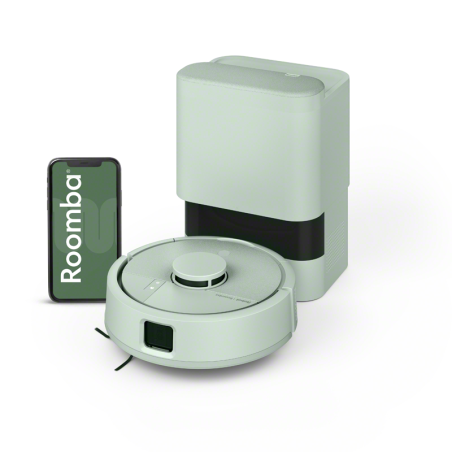Robot odkurzająco-mopujący iRobot Roomba Mini Combo Miętowy + stacja AutoEmpty