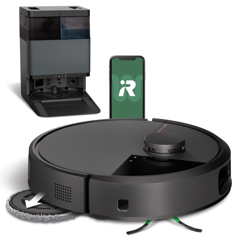 Robot odkurzająco-mopujący iRobot Roomba Plus 505 Combo Czarny + AutoWash