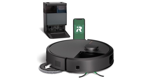 Robot odkurzająco-mopujący iRobot Roomba Plus 505 Combo Czarny +