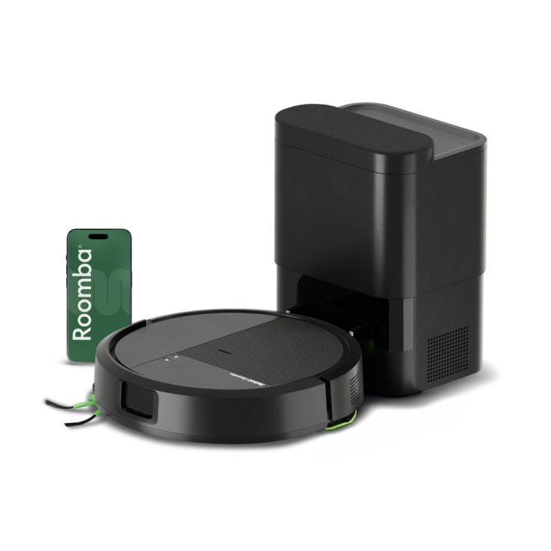 Robot iRobot Roomba 115 Combo przed stacją AutoEmpty