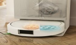 Robot odkurzająco-mopujący iRobot Roomba Plus 415 Combo Biały + stacja AutoWash