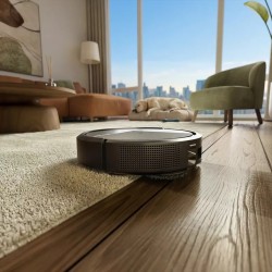 Robot odkurzająco-mopujący iRobot Roomba Plus 515 Combo Czarny + stacja AutoWash Czarny