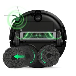 Robot odkurzająco-mopujący iRobot Roomba Plus 515 Combo Czarny + stacja AutoWash Czarny