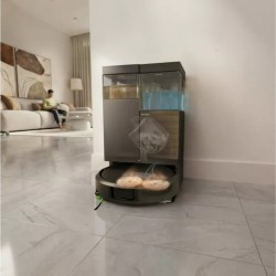 Robot odkurzająco-mopujący iRobot Roomba Plus 575 Combo + stacja AutoWash Czarny