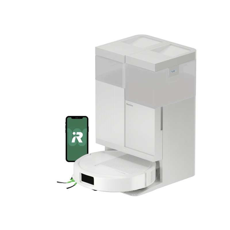 Robot odkurzająco-mopujący iRobot Roomba Plus 515 Combo + stacja AutoWash Biały