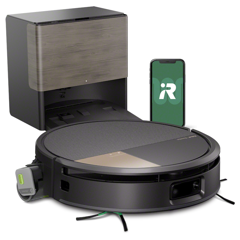 Robot odkurzająco-mopujący iRobot Roomba Max 775 Combo czarny + stacja AutoWash Czarny