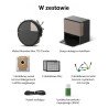 Robot odkurzająco-mopujący iRobot Roomba Max 775 Combo czarny + stacja AutoWash Czarny