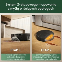 Roomba Plus 675 Combo + stacja AutoWash | Czarny