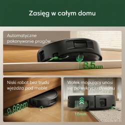 Roomba Plus 675 Combo + stacja AutoWash | Czarny