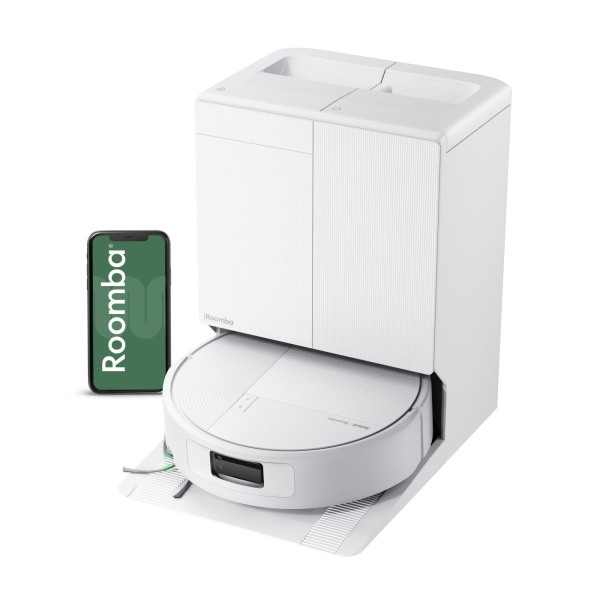 Roomba Plus 675 Combo + stacja AutoWash | Biały