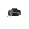 Kompaktowy robot odkurzająco-mopujący iRobot Roomba 115 Combo w kolorze białym, widok z przodu.