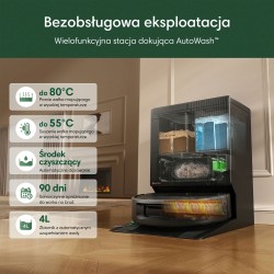 Roomba Plus 675 Combo + stacja AutoWash | Czarny
