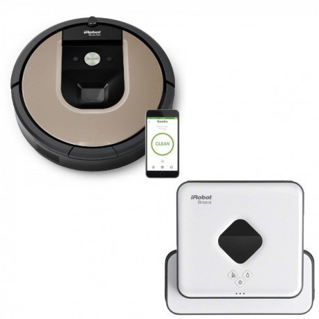 Zestaw iRobot Roomba 966 + Braava 390 Turbo Zestaw iRobot Roomba 966 + Braava 390 Turbo