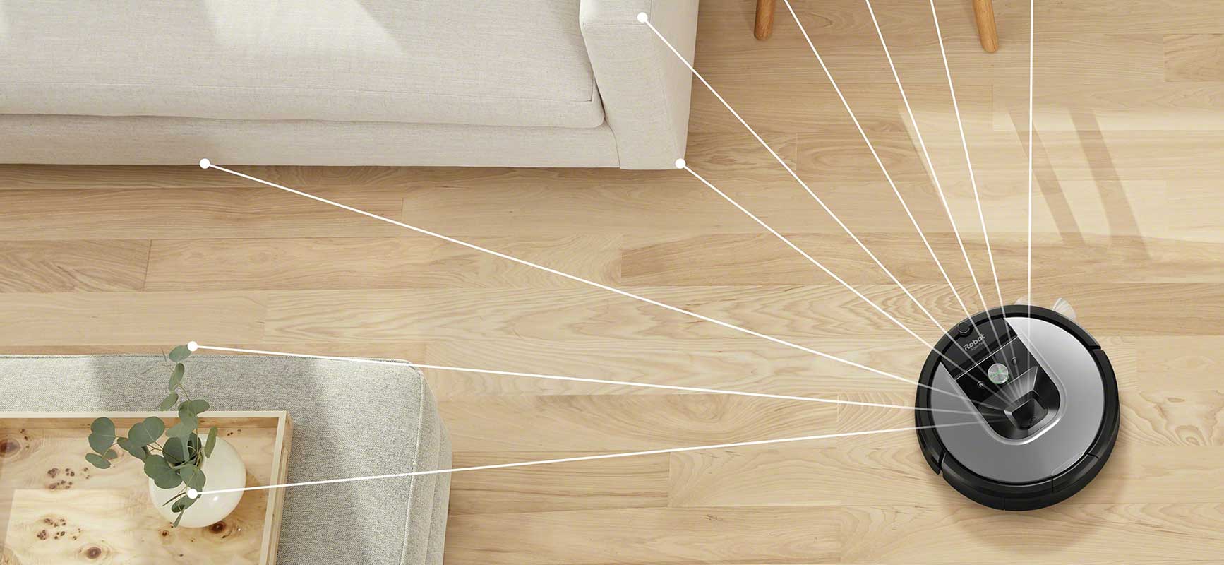 iRobot Roomba serii 900 zaawansowana nawigacja vSLAM