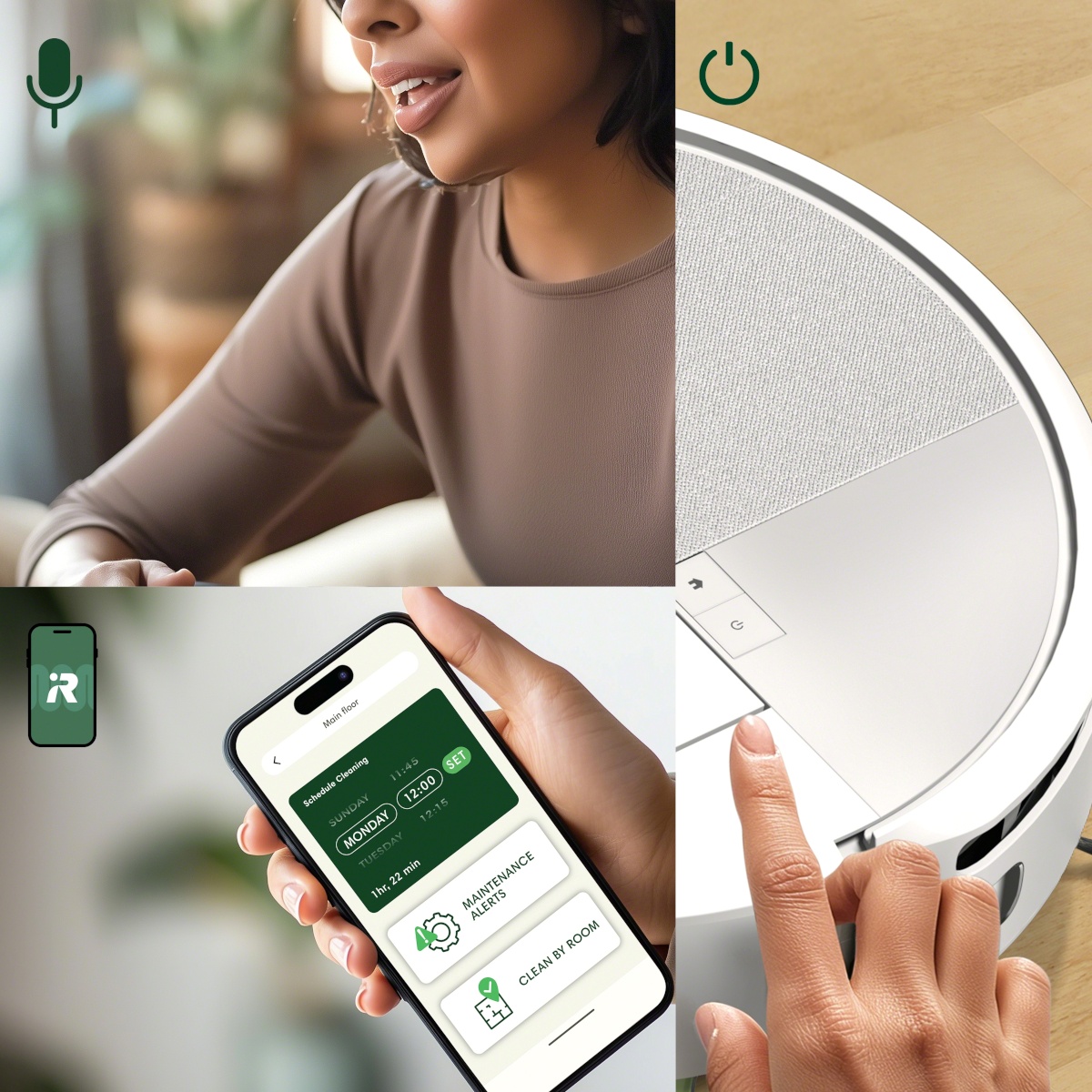 Metody uruchomienia robota Roomba 205 DustCompactor Combo