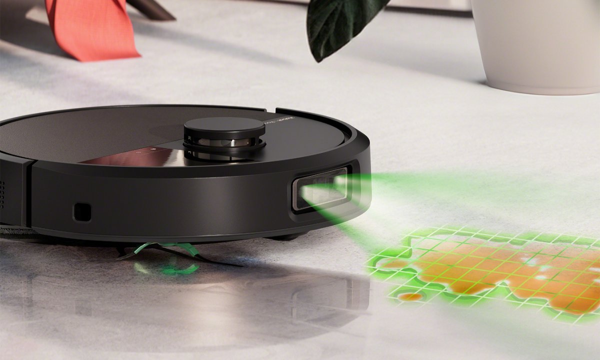 Roomba skanuje i rozpoznaje zanieczyszczenie przy pomocy kamery