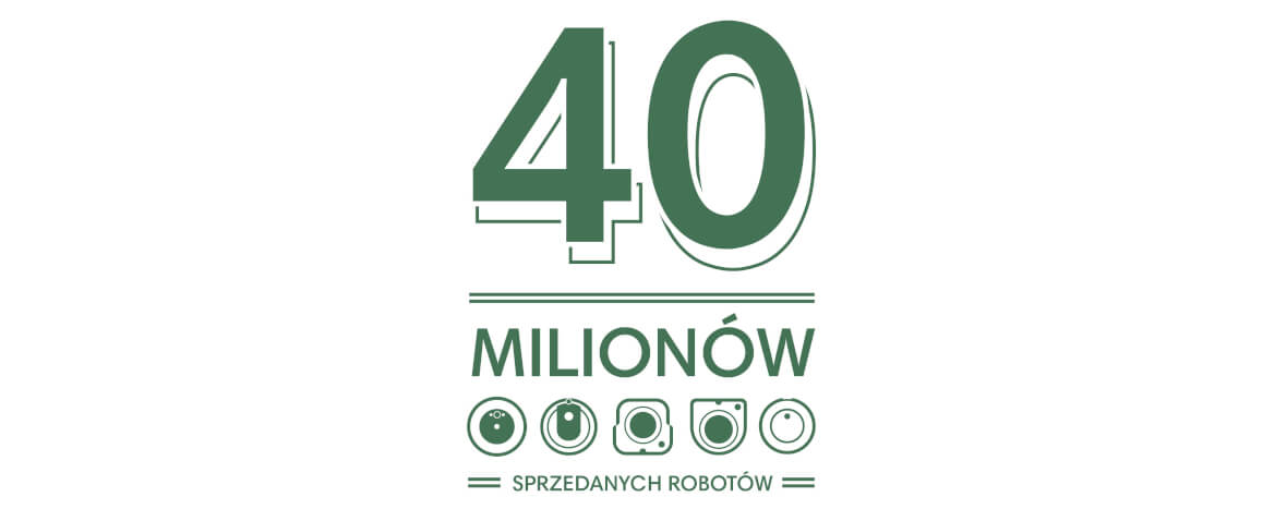 40 milionow sprzedanych robotów sprzątających iRobot