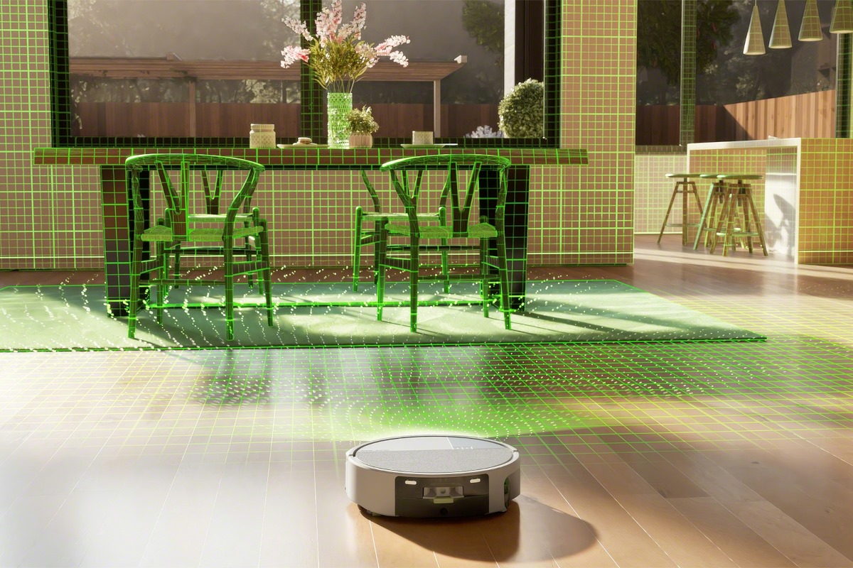 Nawigacja LiDAR w Roomba Max 705 Combo