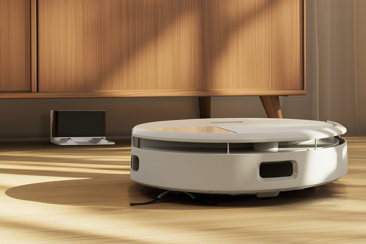 iRobot Roomba 205 wjeżdzą pod komodę