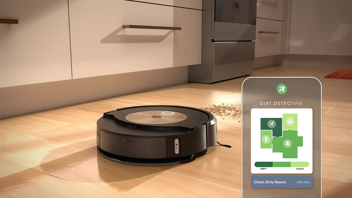 Odkurzacz automatyczny Roomba z funkcją Dirt Detective