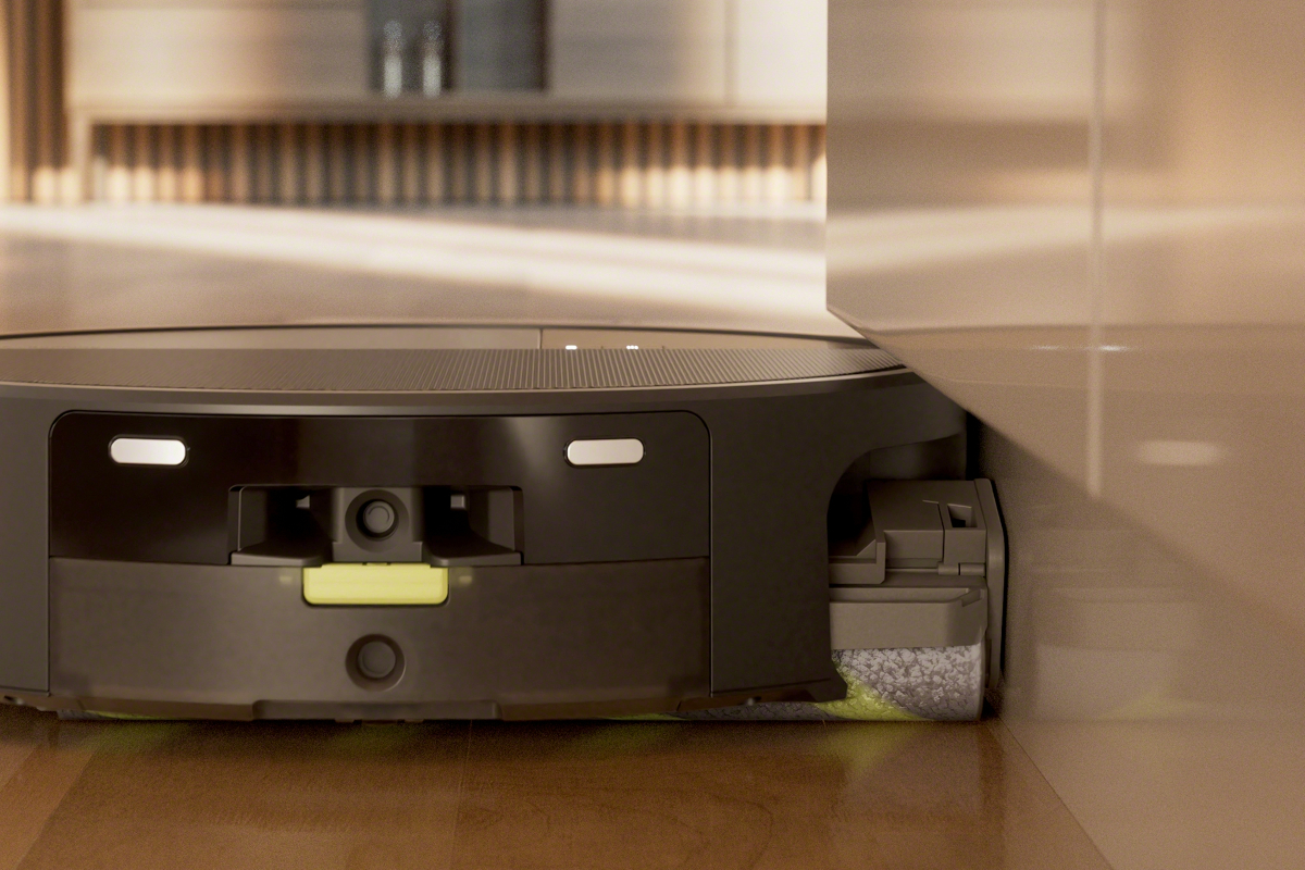 Roomba Max 705 Combo sprząta przy krawędziach