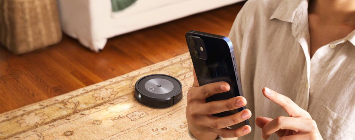 obsługa irobota roomba przez aplikację irobot home