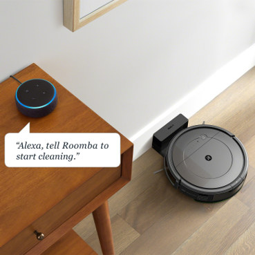 iRobot Roomba Combo współpraca z inteligentnym głośnikiem