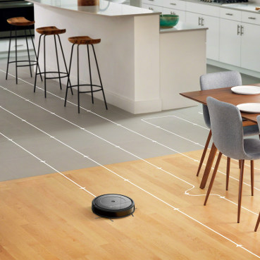 iRobot Roomba Combo nawigacja w liniach prostych