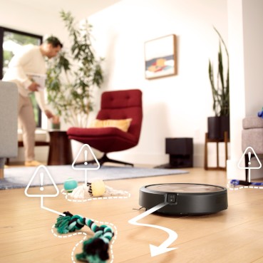 iRobot Roomba j9 rozpoznaje i omija przeszkody