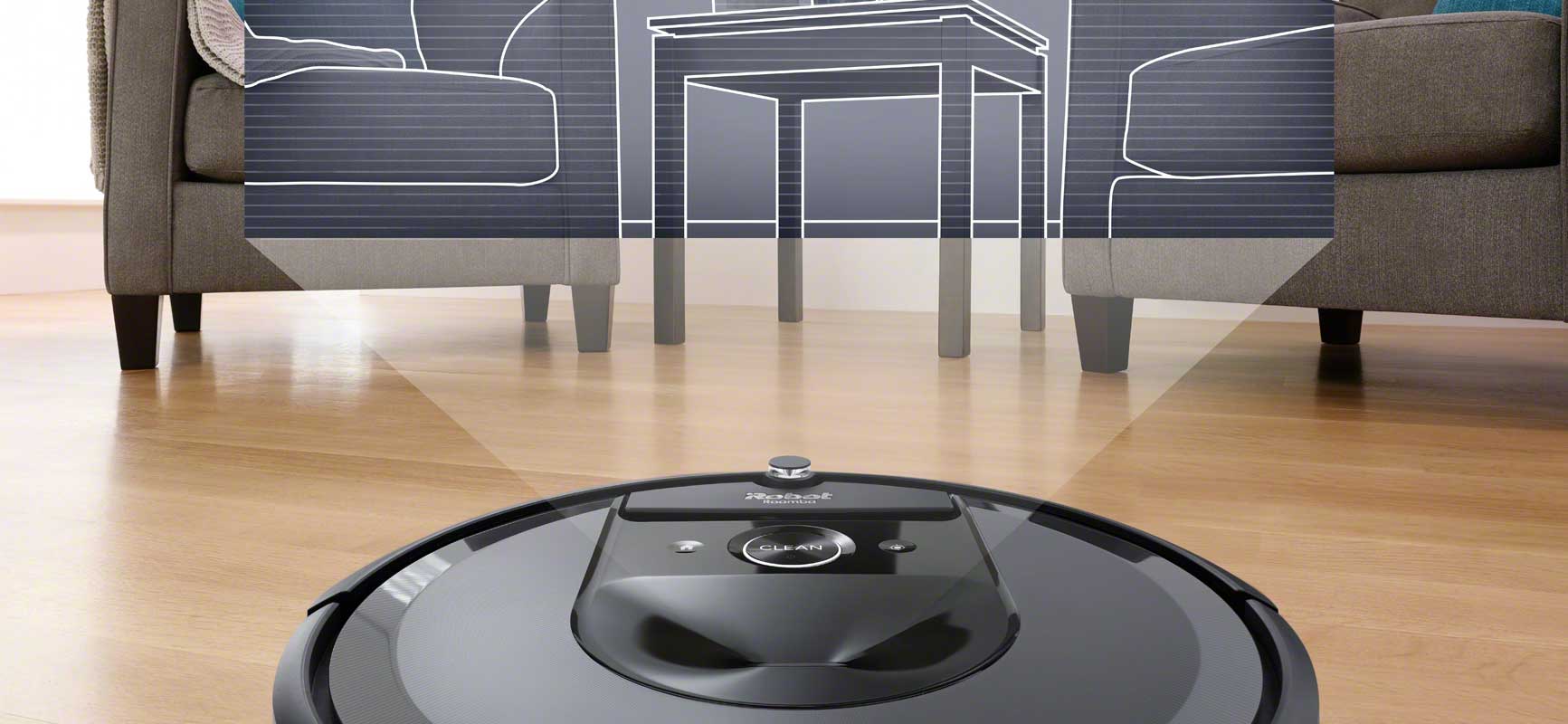 iRobot Roomba i7 zaawansowana nawigacja vSLAM