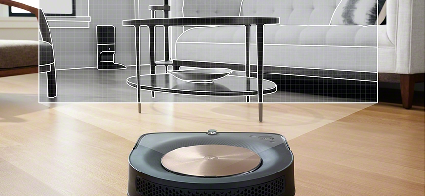 iRobot Roomba s9+ używa zaawansowanej nawigacji vSLAM