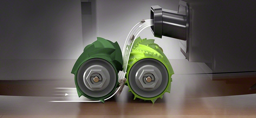 iRobot Roomba e5 dwie gumowe szczotki do wszystkich powierzchni