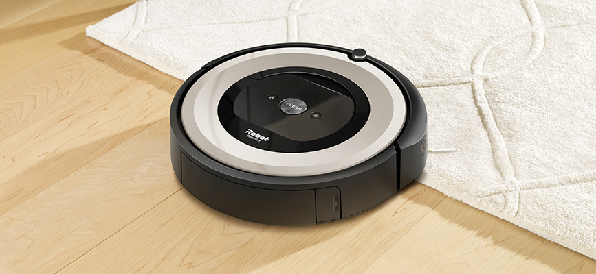 iRobot Roomba e5 odkurza wszystkie rodzaje podłóg