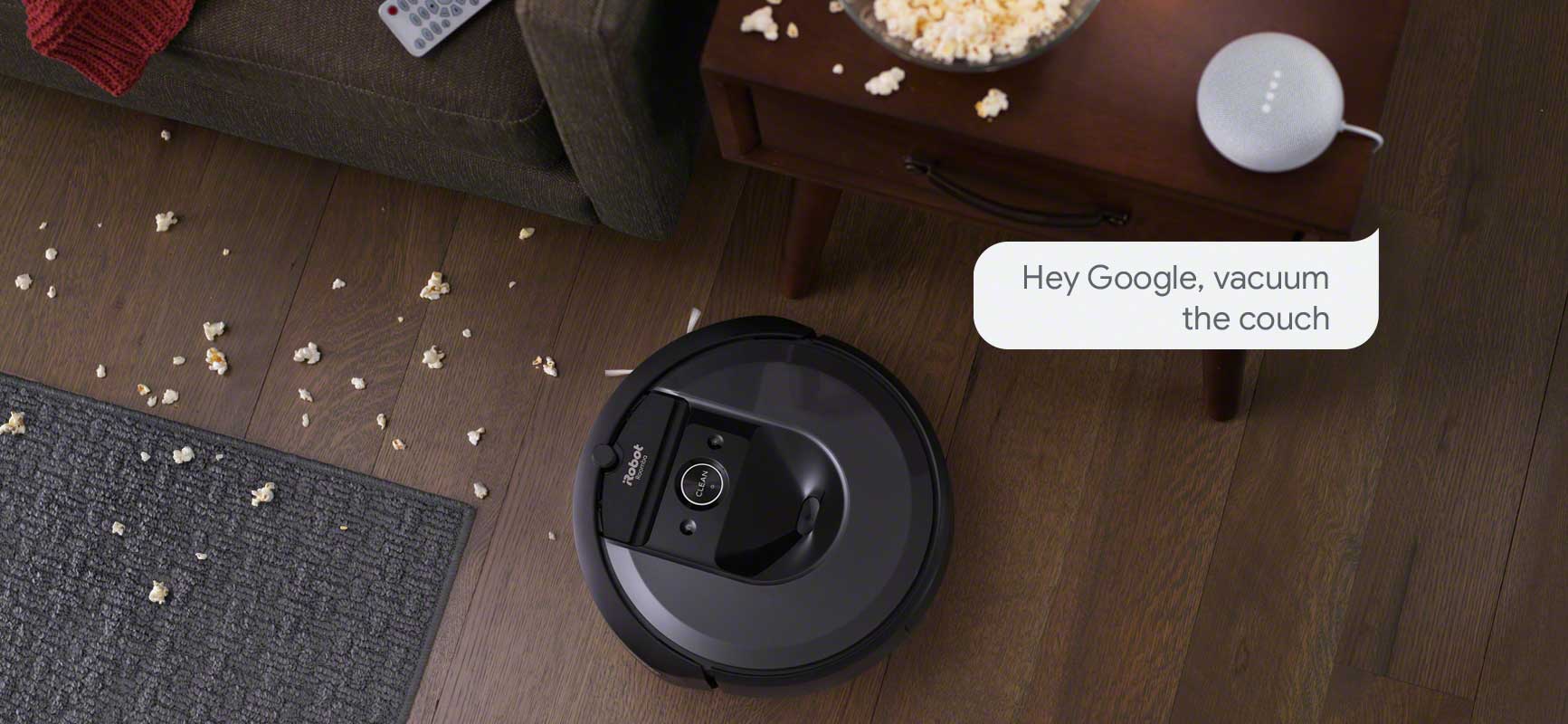 iRobot Roomba i7 współpraca z asytentami głosowymi
