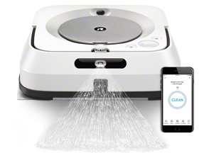iRobot Braava jet m6 współpracuje z aplikacją iRobot HOME