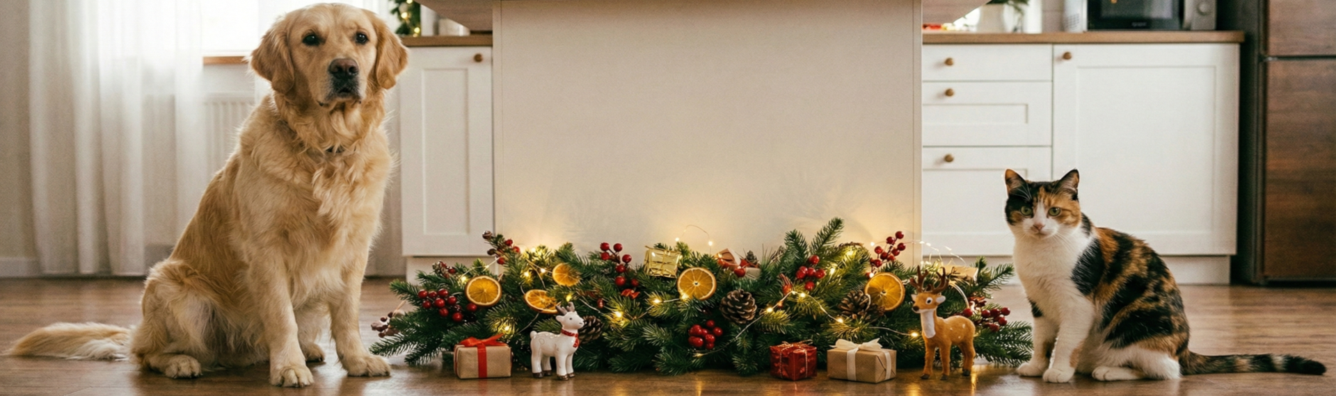 Pies, kot i przedświąteczny chaos: jak utrzymać czysty dom i znaleźć czas dla pupila