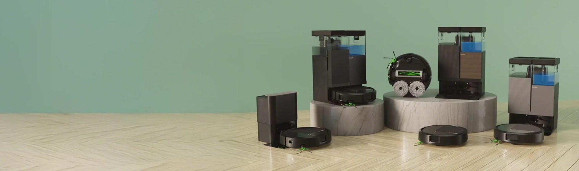 Jakiego robota sprzątającego wybrać? Poznaj nowe modele iRobot Roomba® Plus 415, 515 i 575 Combo.