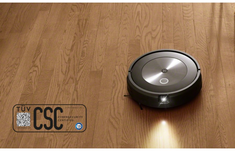 iRobot dba o cyberbezpieczeństwo – certyfikat TÜV SÜD