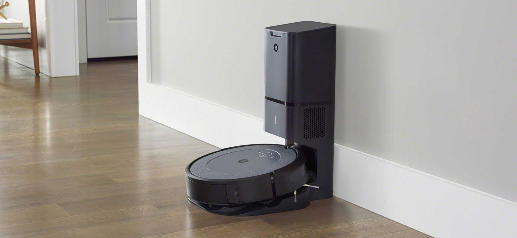 Roomba i3+ automatycznie opróżnia pojemnik na brud