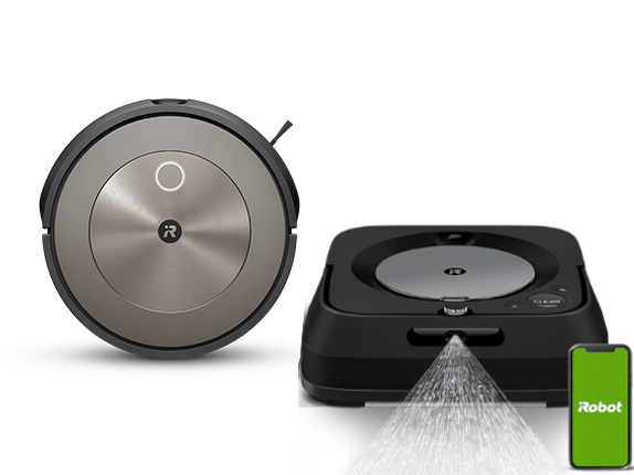 Zestaw sprzątający iRobot Roomba j9 + Braava jet m6