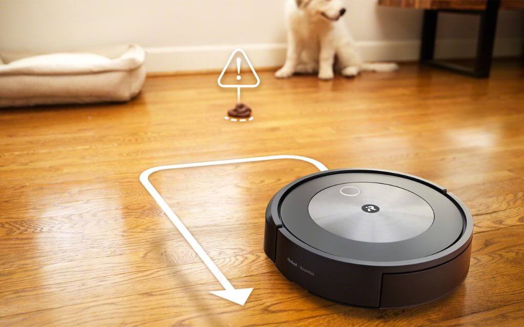 Roomba Combo j5+ rozpoznaje i unika przeszkody