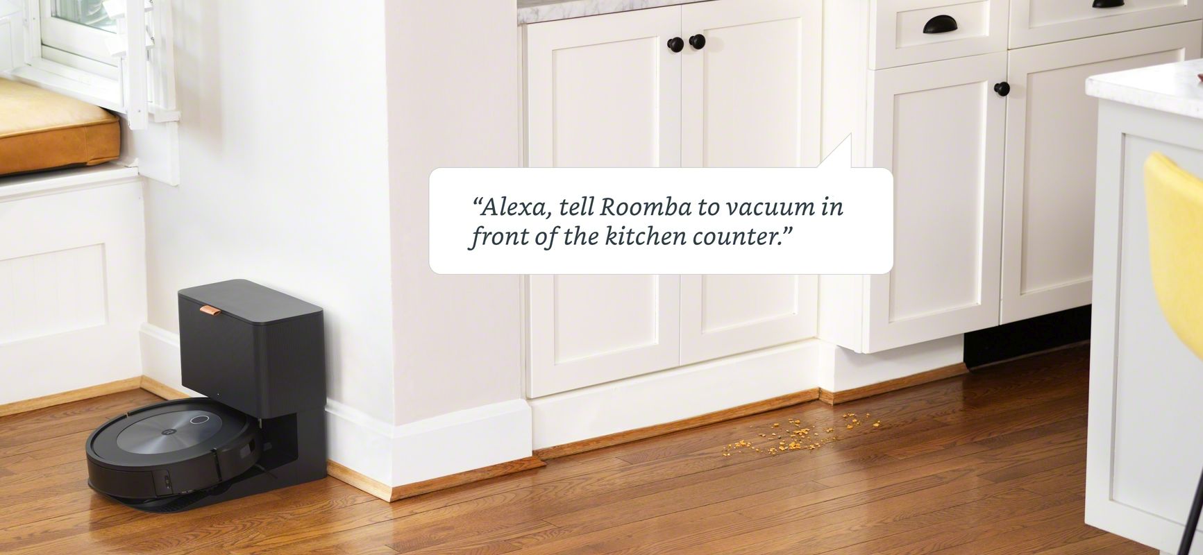 Roomba j7 współpracuje z asystentami głosowymi