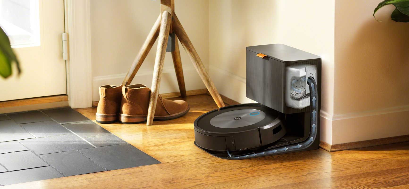Roomba j7 automatycznie opróżnia pojemnik