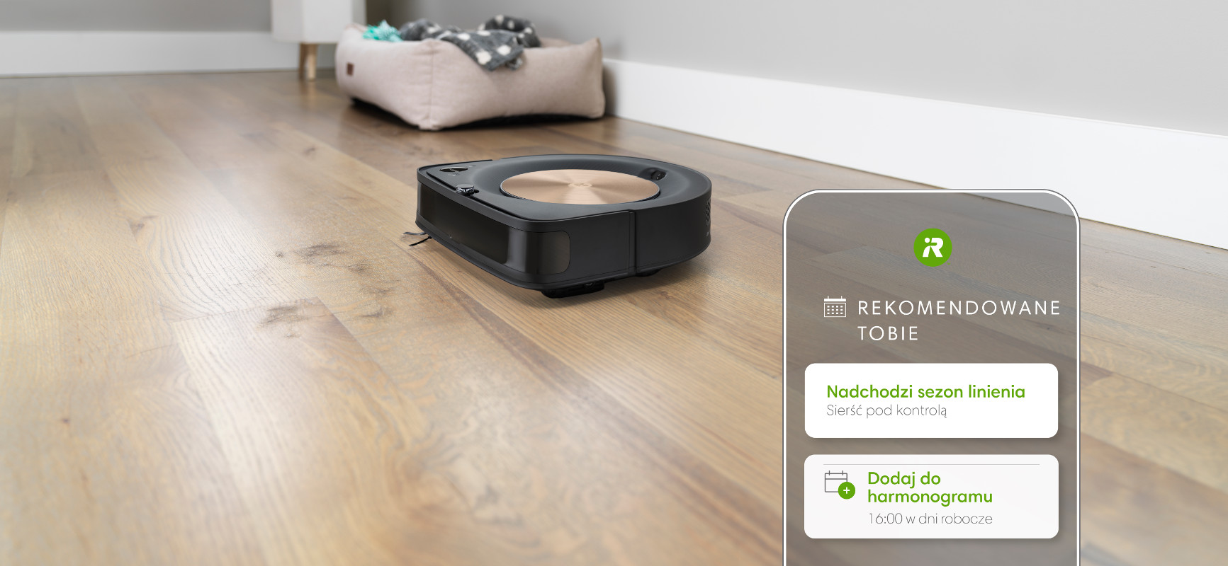 Roomba s9 oferuje spersonalizowane sugestie sprzątania