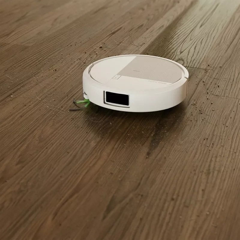 Robot Roomba 515 odkurza i mopuje panele w mieszkaniu