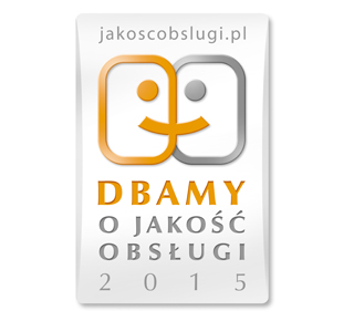 Godło Dbamy o Jakość Obsługi